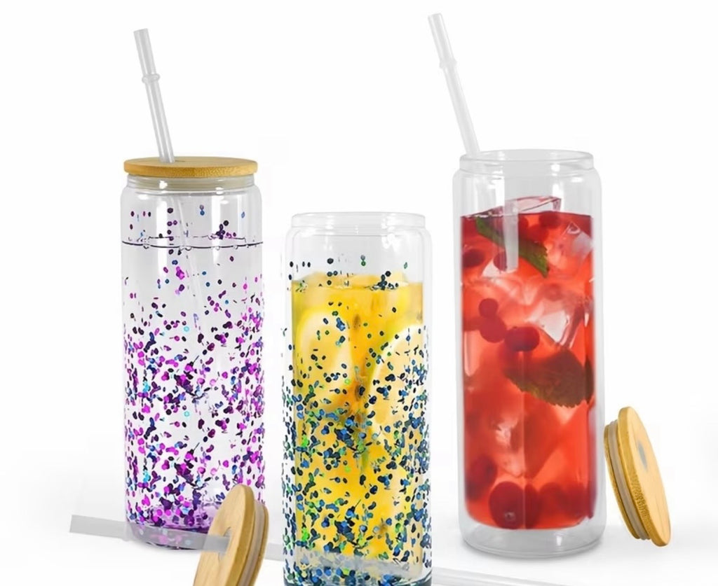 25 oz glass tumbler