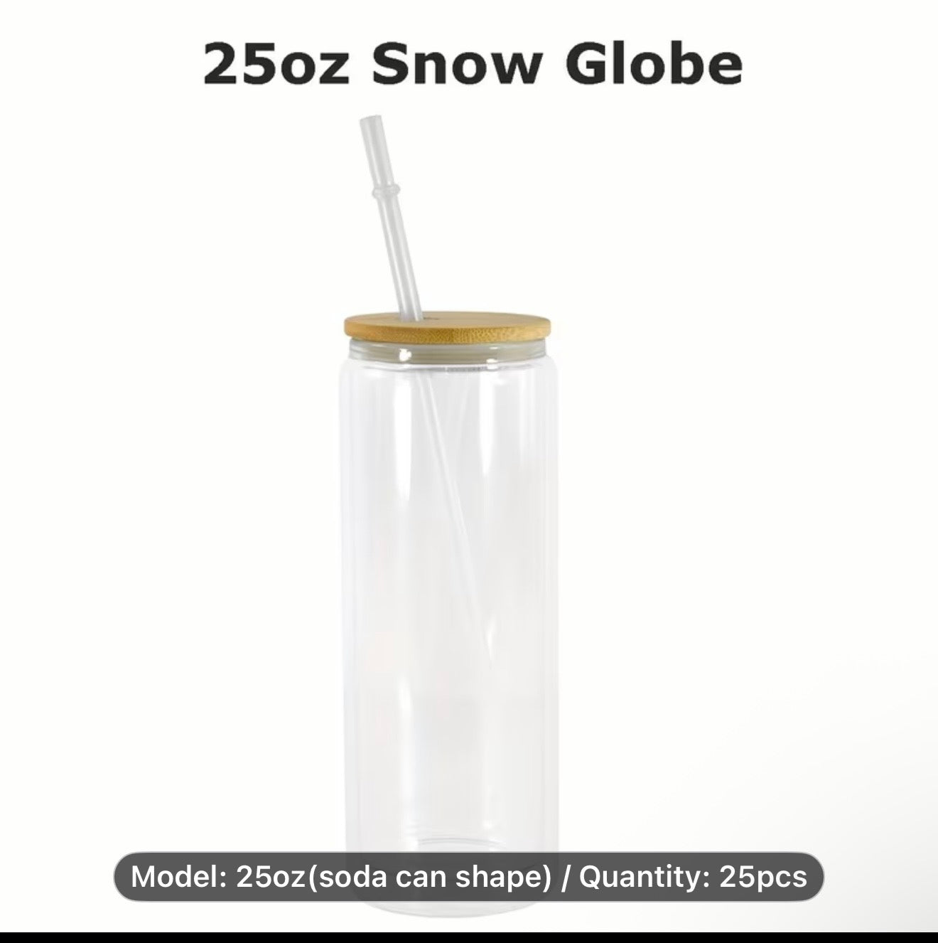 25 oz glass tumbler